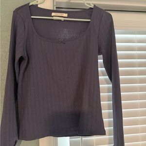Christy Dawn Lita Top in Slate